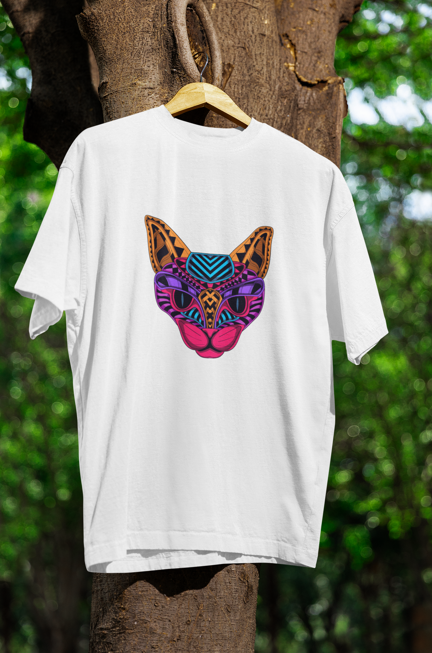 Neon Cat – Bright, Bold, and Ready to Pounce 🐱💡