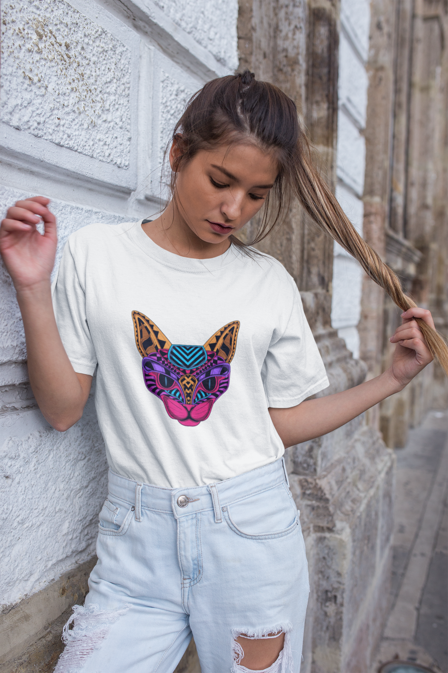 Neon Cat – Bright, Bold, and Ready to Pounce 🐱💡